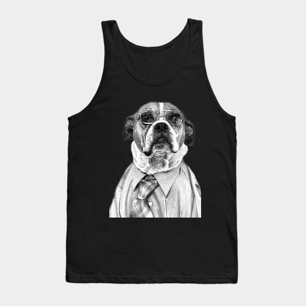 The Office - Dwight 'K-9' Shrute Tank Top by OfficeBros